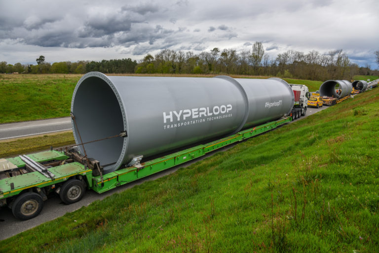 Europe’s first hyperloop test track is under construction
