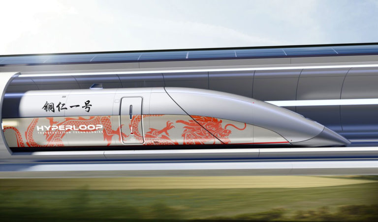 Read more about the article Hyperloop TT will build a track in China