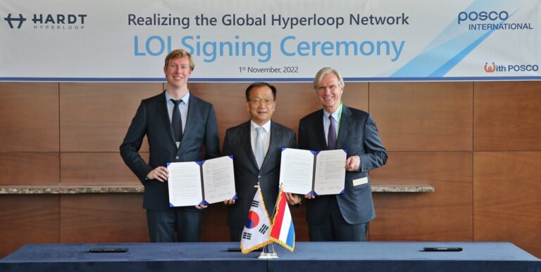 Read more about the article Hardt Hyperloop enters into partnership with POSCO Int’l