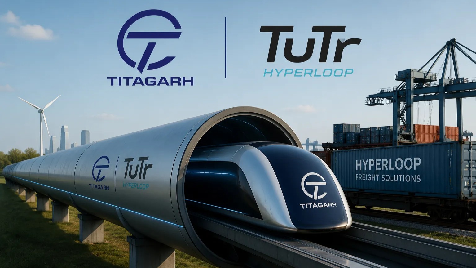 You are currently viewing Titagarh and TUTR Hyperloop partner to develop freight hyperloop in India